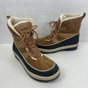Khombu Dora Cold Weather Lace‎ Up Boots Size 8